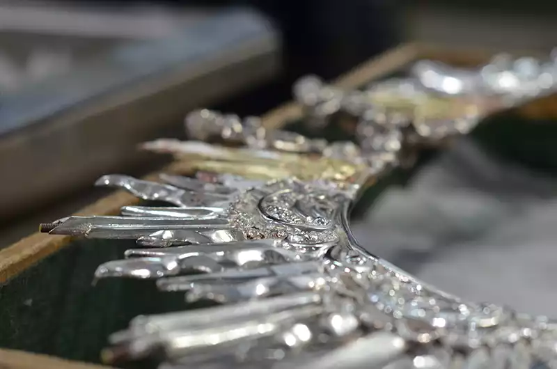 Restauración de objetos litúrgicos