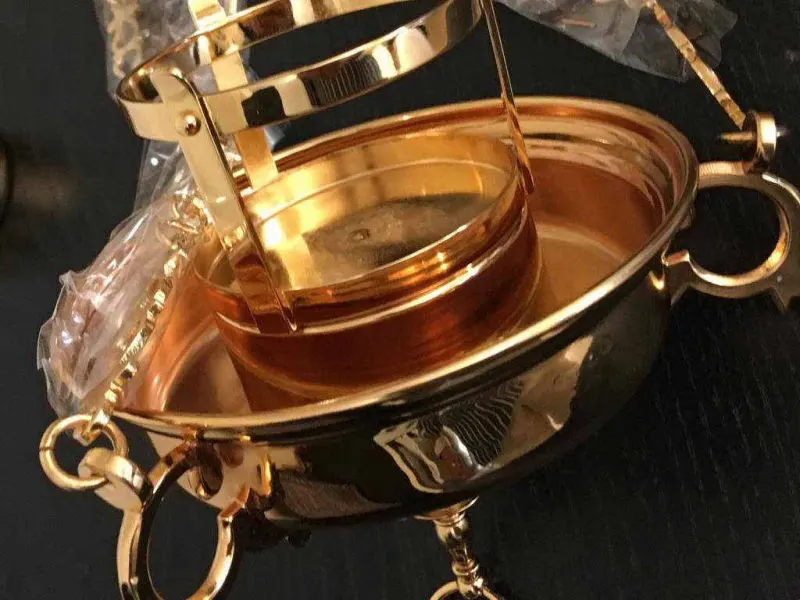 Restauración de objetos litúrgicos